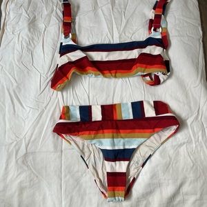 Rip Curl Retro Striped Bikini